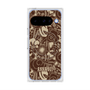 プレミアムスクエアケース with Pixelsnap［ ANNA SUI - STITCHED FLORAL ］
