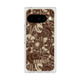 プレミアムスクエアケース with Pixelsnap［ ANNA SUI - STITCHED FLORAL ］