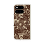 プレミアムスクエアケース with Pixelsnap［ ANNA SUI - STITCHED FLORAL ］