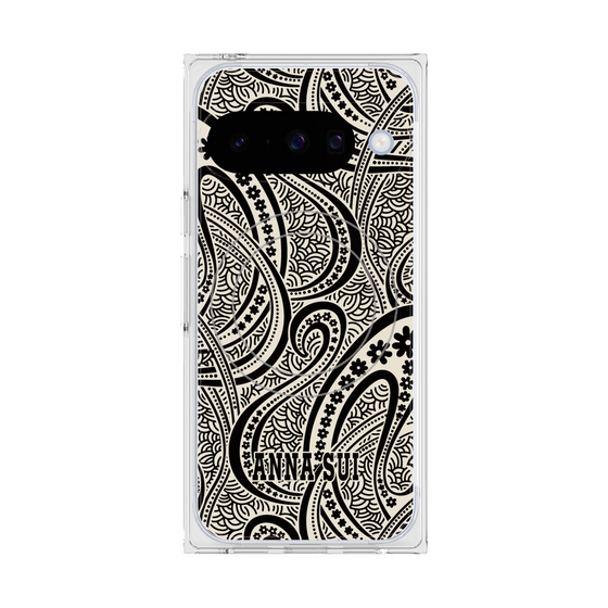 プレミアムスクエアケース with Pixelsnap［ ANNA SUI - PAISLEY ］