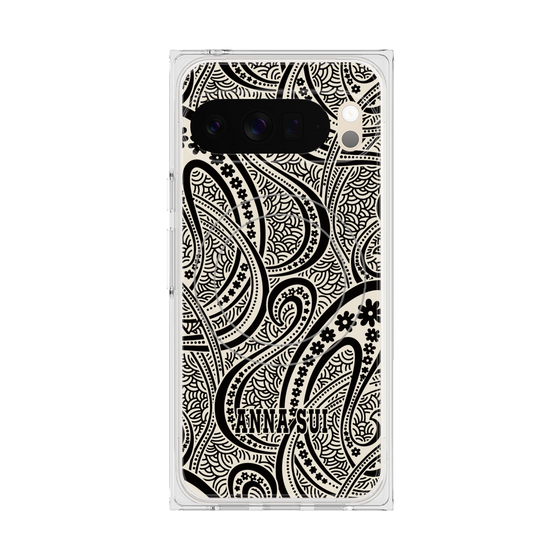 プレミアムスクエアケース with Pixelsnap［ ANNA SUI - PAISLEY ］