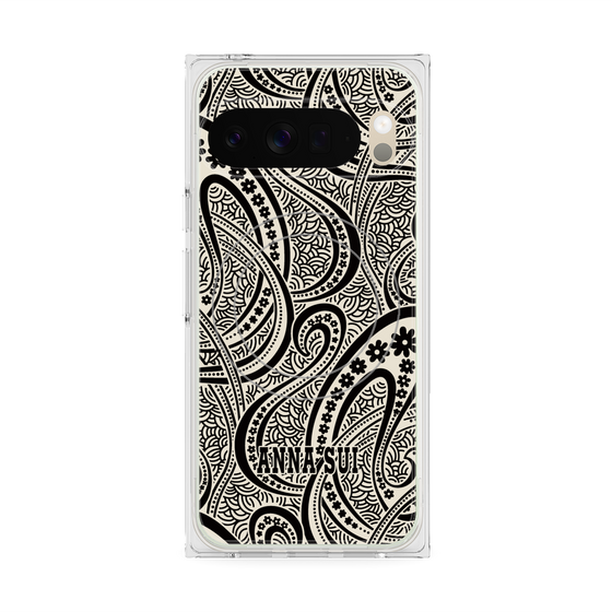 プレミアムスクエアケース with Pixelsnap［ ANNA SUI - PAISLEY ］