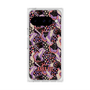プレミアムスクエアケース with Pixelsnap［ ANNA SUI - WAVY CLOUDS ］