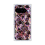 プレミアムスクエアケース with Pixelsnap［ ANNA SUI - WAVY CLOUDS ］