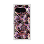プレミアムスクエアケース with Pixelsnap［ ANNA SUI - WAVY CLOUDS ］