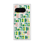 プレミアムスクエアケース with Pixelsnap［ ELLE - Iconics Prints2 ］