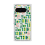 プレミアムスクエアケース with Pixelsnap［ ELLE - Iconics Prints2 ］