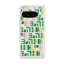 プレミアムスクエアケース with Pixelsnap［ ELLE - Iconics Prints2 ］