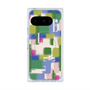 プレミアムスクエアケース with Pixelsnap［ ELLE - Iconics Prints3 ］