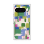プレミアムスクエアケース with Pixelsnap［ ELLE - Iconics Prints3 ］