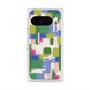 プレミアムスクエアケース with Pixelsnap［ ELLE - Iconics Prints3 ］