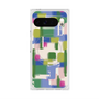 プレミアムスクエアケース with Pixelsnap［ ELLE - Iconics Prints3 ］