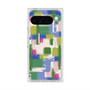 プレミアムスクエアケース with Pixelsnap［ ELLE - Iconics Prints3 ］