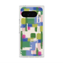 プレミアムスクエアケース with Pixelsnap［ ELLE - Iconics Prints3 ］