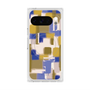 プレミアムスクエアケース with Pixelsnap［ ELLE - Iconics Prints4 ］