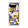プレミアムスクエアケース with Pixelsnap［ ELLE - Iconics Prints4 ］