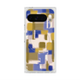 プレミアムスクエアケース with Pixelsnap［ ELLE - Iconics Prints4 ］