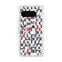 プレミアムスクエアケース with Pixelsnap［ ELLE - Simply Graphical ］