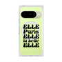 プレミアムスクエアケース with Pixelsnap［ ELLE - ELLE Paris ］