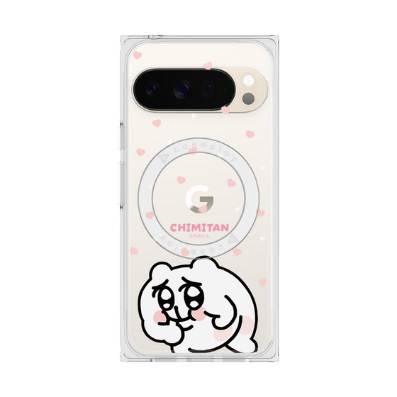 プレミアムスクエアケース with Pixelsnap［ ちみたん - ちみたん ］