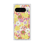 プレミアムスクエアケース with Pixelsnap［ 日比谷花壇 - HarmonyinBloom - イエロー ］