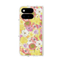 プレミアムスクエアケース with Pixelsnap［ 日比谷花壇 - HarmonyinBloom - イエロー ］
