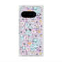 プレミアムスクエアケース with Pixelsnap［ 日比谷花壇 - HarmonyinBloom - パープル ］