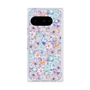 プレミアムスクエアケース with Pixelsnap［ 日比谷花壇 - HarmonyinBloom - パープル ］