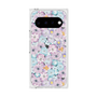 プレミアムスクエアケース with Pixelsnap［ 日比谷花壇 - HarmonyinBloom - パープル ］