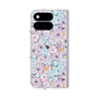 プレミアムスクエアケース with Pixelsnap［ 日比谷花壇 - HarmonyinBloom - パープル ］