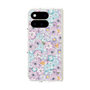プレミアムスクエアケース with Pixelsnap［ 日比谷花壇 - HarmonyinBloom - パープル ］