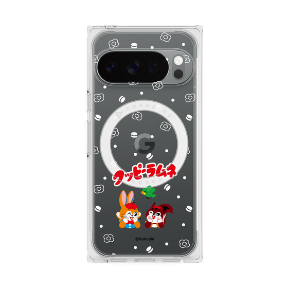 プレミアムスクエアケース with Pixelsnap［ クッピーラムネ - 寝ころぶ ］