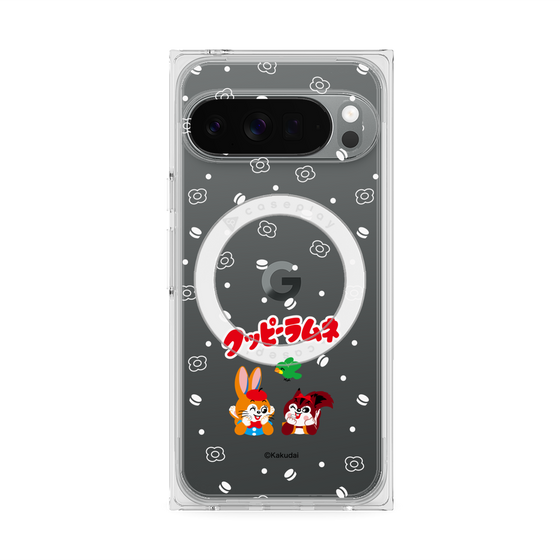 プレミアムスクエアケース with Pixelsnap［ クッピーラムネ - 寝ころぶ ］