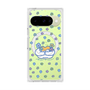 プレミアムスクエアケース with Pixelsnap［ もくもくちゃん - フラワー ］