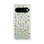 プレミアムスクエアケース with Pixelsnap［ もくもくちゃん - フラワー - お花畑 ］