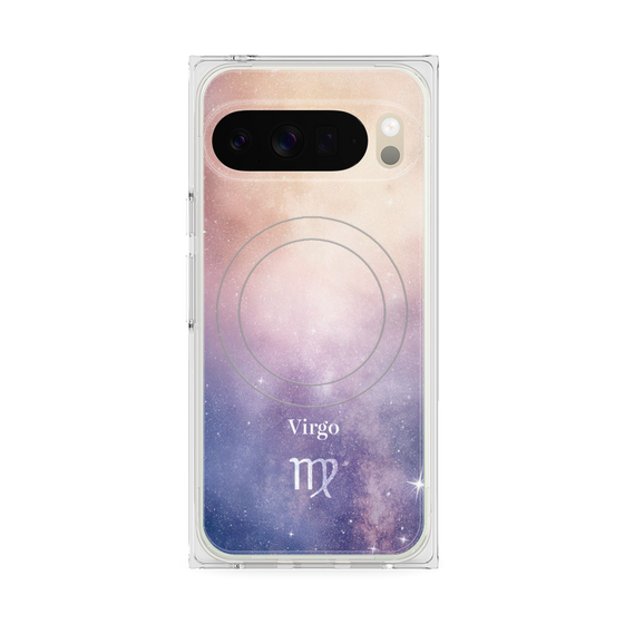 プレミアムスクエアケース with Pixelsnap［ STARRY SIGNS - オリジナル - Virgo ］
