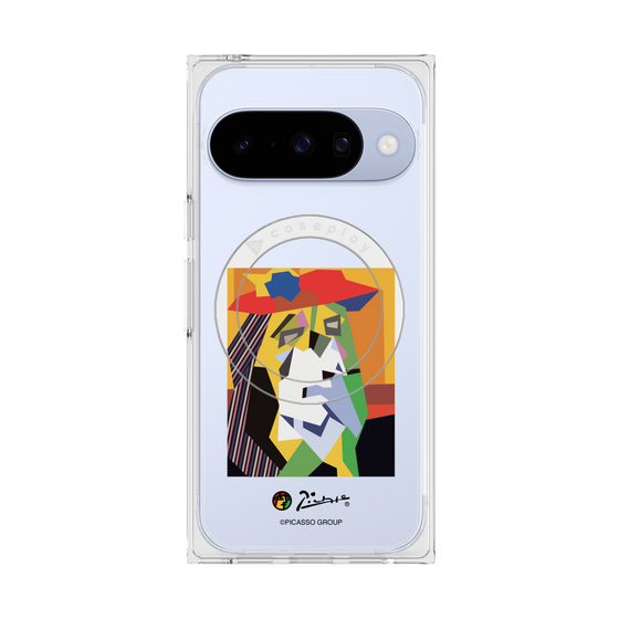 プレミアムスクエアケース with Pixelsnap［ PICASSO - The Weeping Woman ］