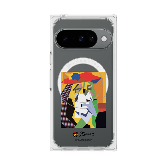 プレミアムスクエアケース with Pixelsnap［ PICASSO - The Weeping Woman ］