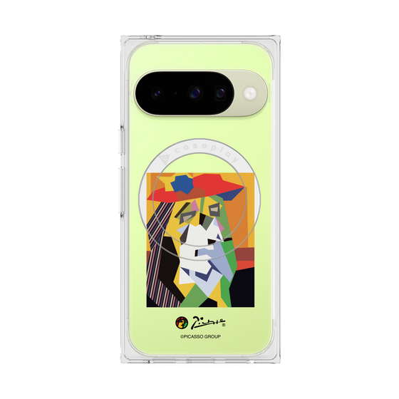 プレミアムスクエアケース with Pixelsnap［ PICASSO - The Weeping Woman ］