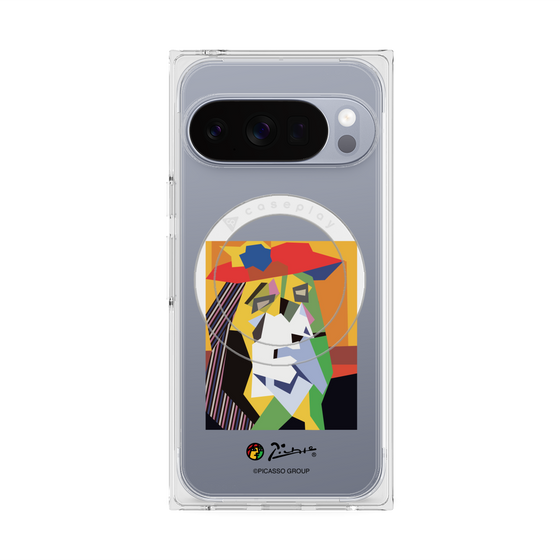 プレミアムスクエアケース with Pixelsnap［ PICASSO - The Weeping Woman ］