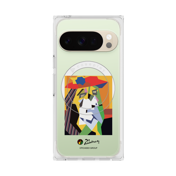 プレミアムスクエアケース with Pixelsnap［ PICASSO - The Weeping Woman ］