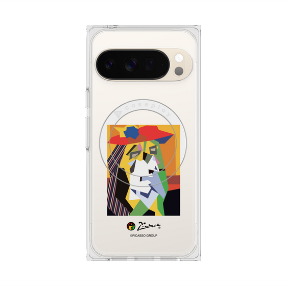 プレミアムスクエアケース with Pixelsnap［ PICASSO - The Weeping Woman ］