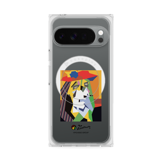 プレミアムスクエアケース with Pixelsnap［ PICASSO - The Weeping Woman ］