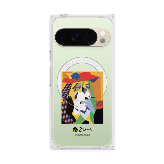 プレミアムスクエアケース with Pixelsnap［ PICASSO - The Weeping Woman ］