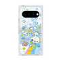 プレミアムスクエアケース with Pixelsnap［ ぷくぷくあわわちゃん - レインボー ］