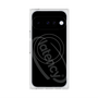 プレミアムスクエアケース with Pixelsnap［ LATENCY - Circle logo - Black ］