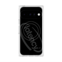 プレミアムスクエアケース with Pixelsnap［ LATENCY - Circle logo - Black ］