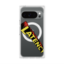 プレミアムスクエアケース with Pixelsnap［ LATENCY - Rock logo - Clear ］