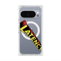 プレミアムスクエアケース with Pixelsnap［ LATENCY - Rock logo - Clear ］