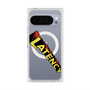 プレミアムスクエアケース with Pixelsnap［ LATENCY - Rock logo - Clear ］